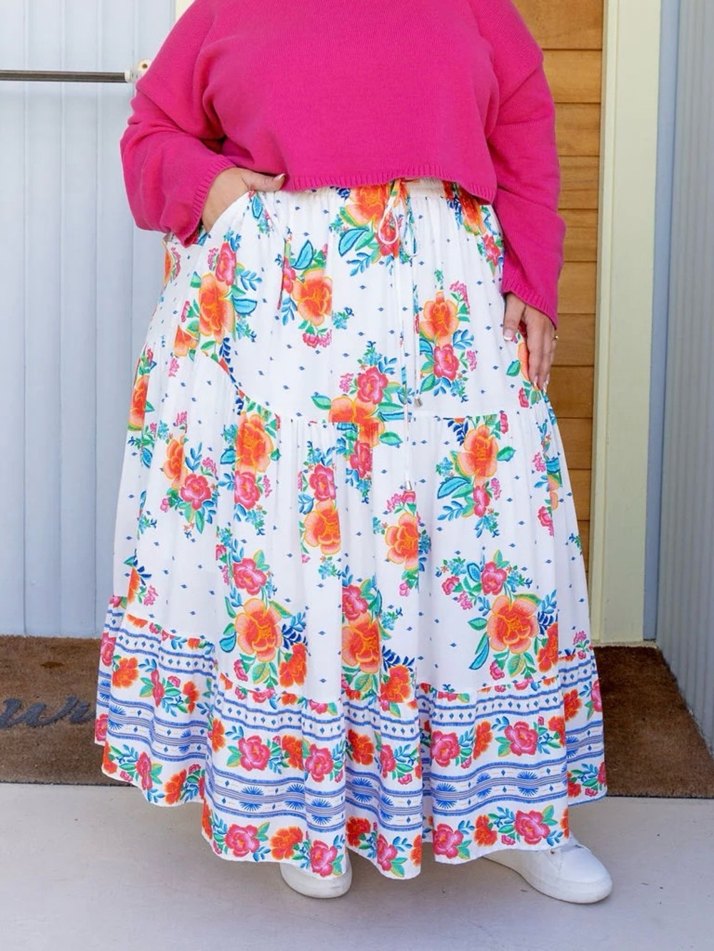 Proud Poppy Carrie flowy maxi skirt in Frida. Brand new, never worn.